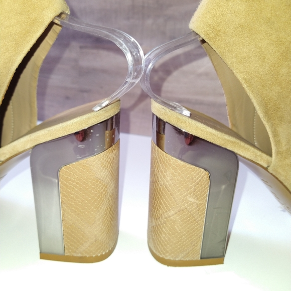 Vince Fenmore Peep-Toe Sand Bootie - Picture 11 of 15